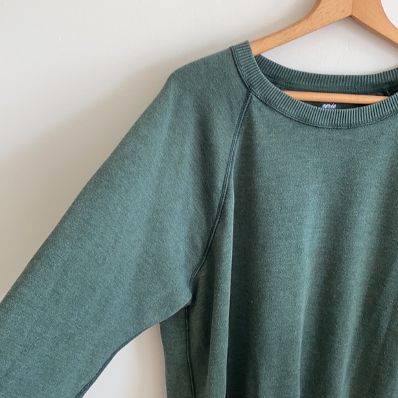 Aerie Green oversized crew neck sweatshirt - Picture 5 of 8